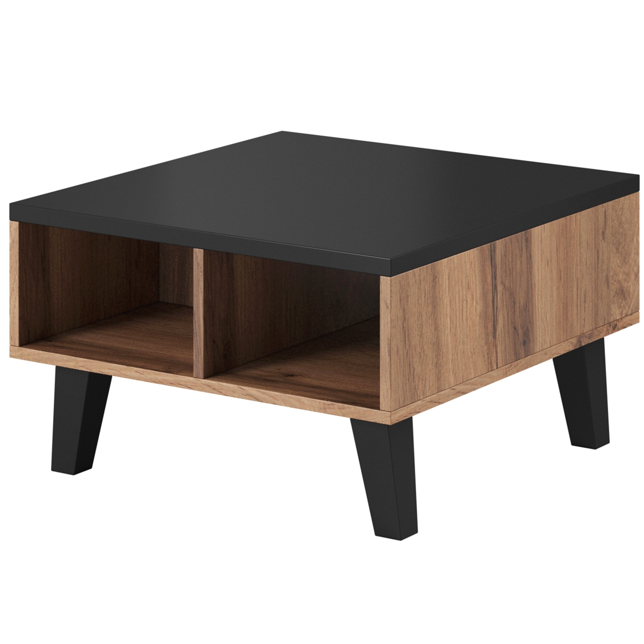 Konferenční stolek LOTTA 60 dub wotan / černý
