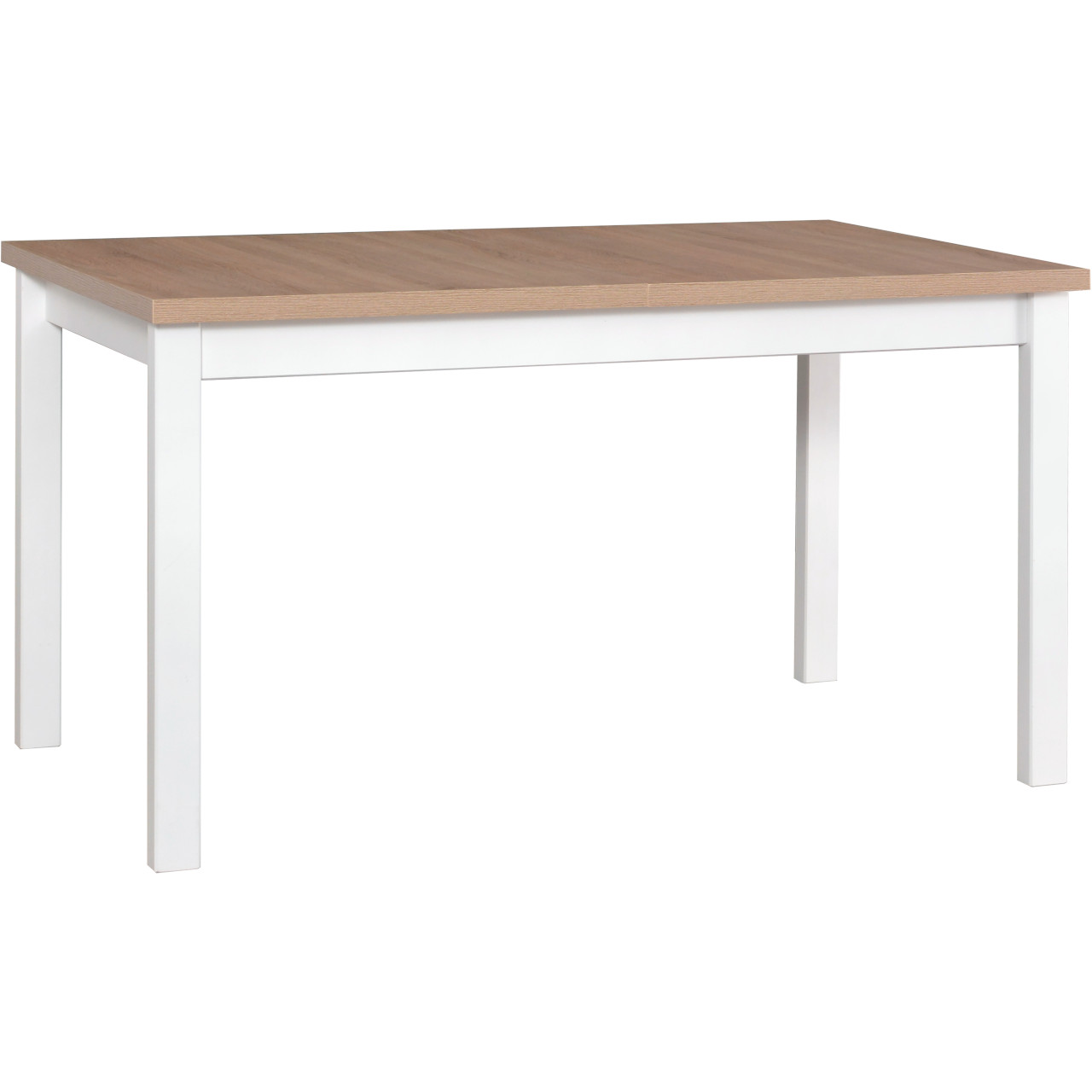 Stůl ALBA 1 80x120/150 grandson laminát / bílý