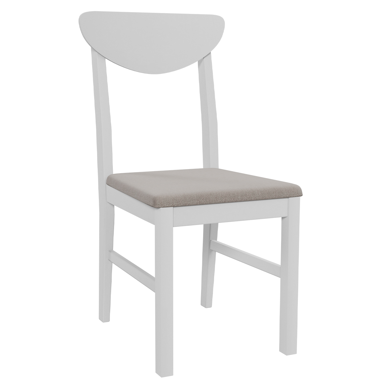 Židle LEO 2 bílá / 3B