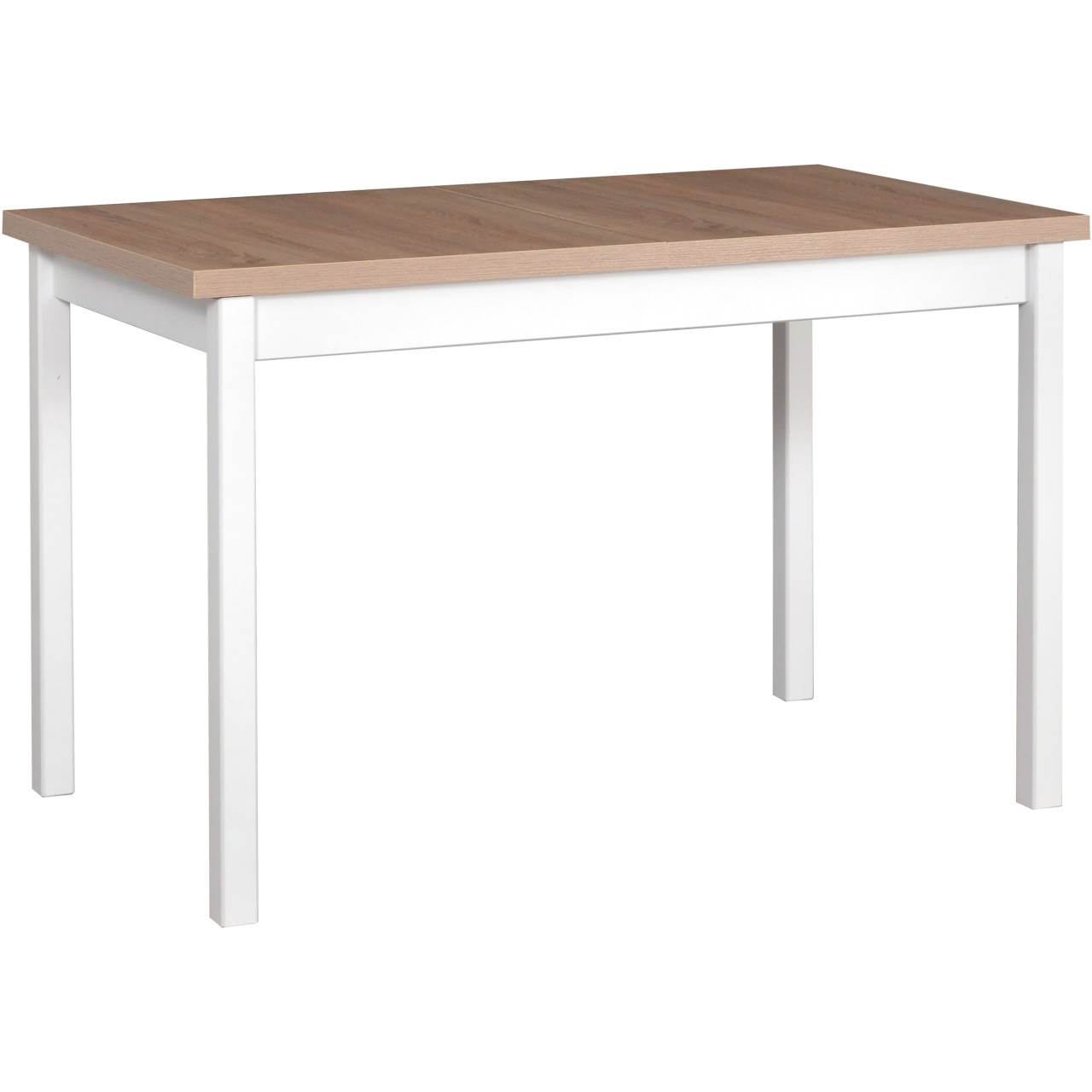 Stůl MAX 10 70x120/160 sonoma laminát / bílý