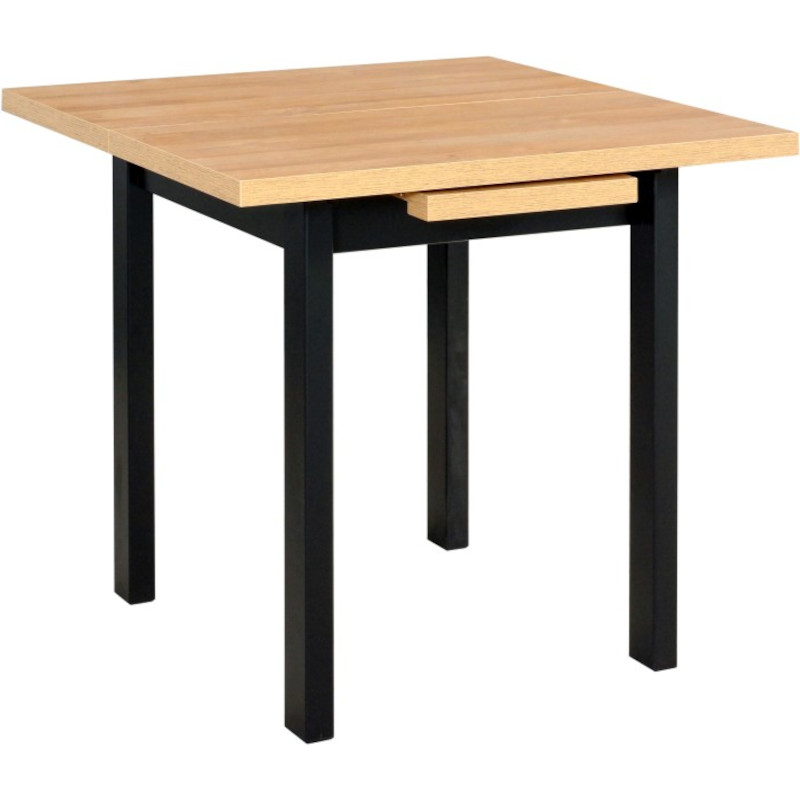 Stůl MAX 7 80x80/110 grandson laminát / černý