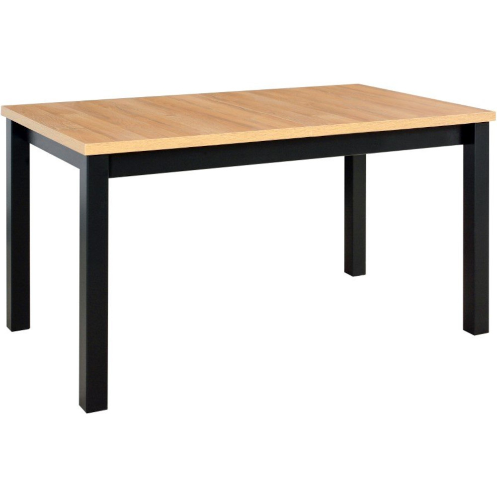 Stůl MODENA 1 80x140/180 grandson laminát / černý