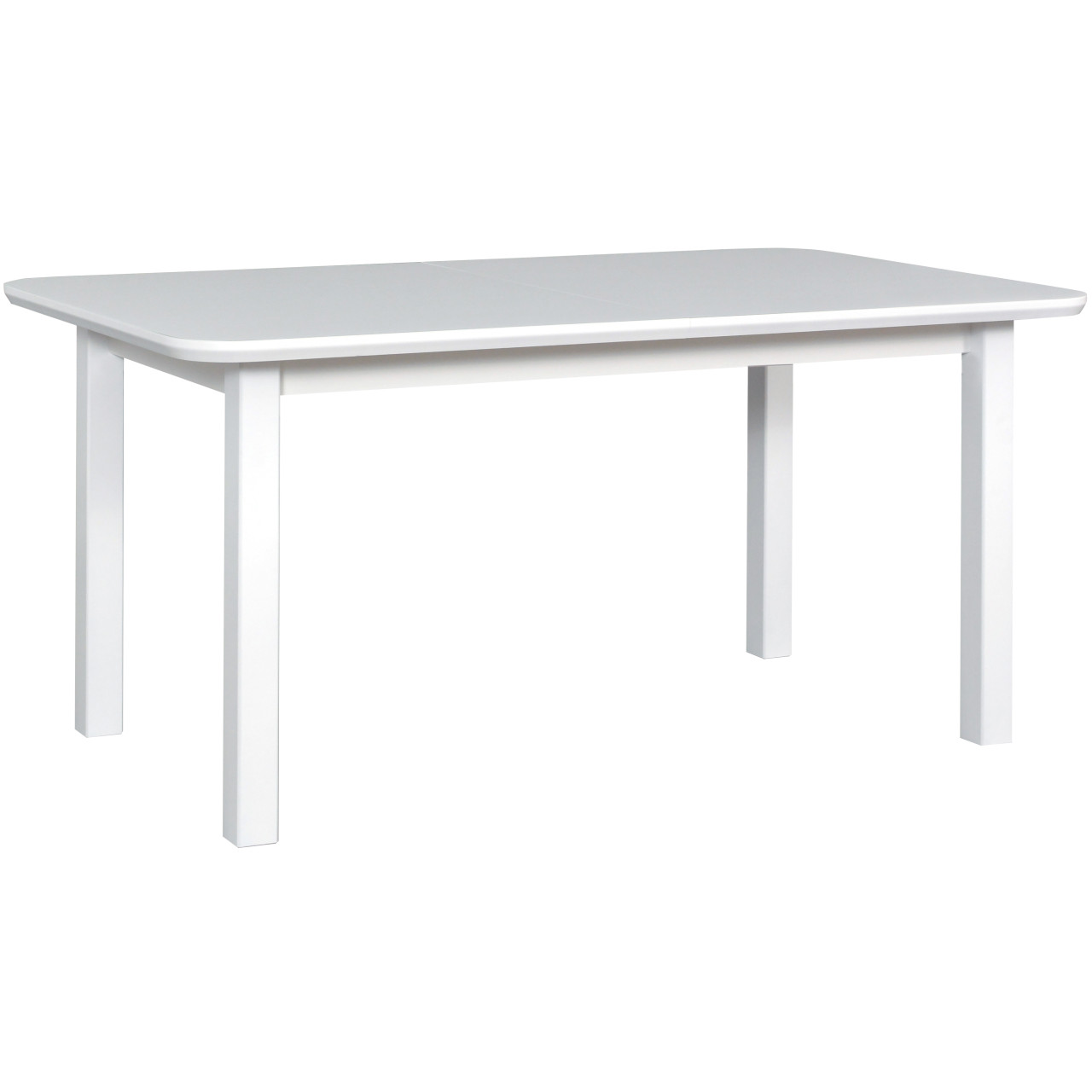 Stůl WENUS 5 S 90x160/200 bílý dýha dubová