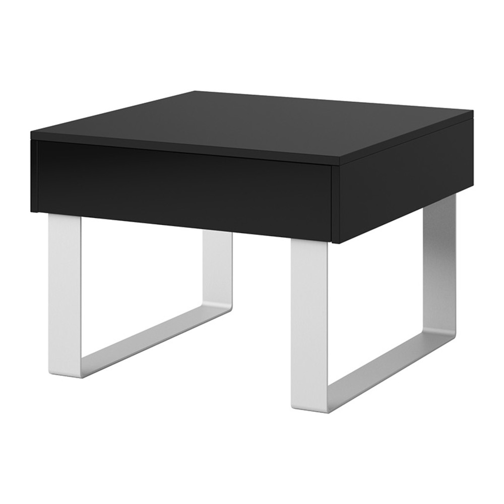Malý konferenční stolek CALABRIA CL13 černý / černý lesk