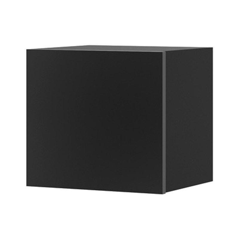 Závěsná skříňka CALABRIA CL6 černá / černý lesk