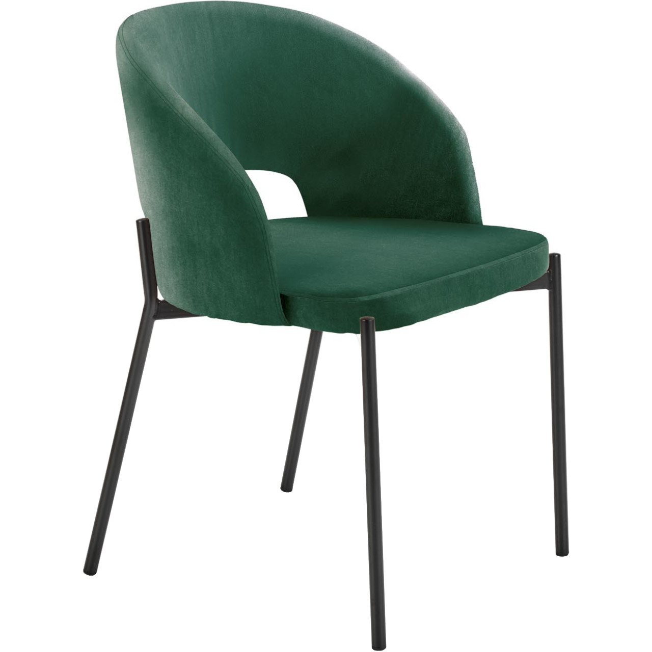 Židle K455 tmavě zelená