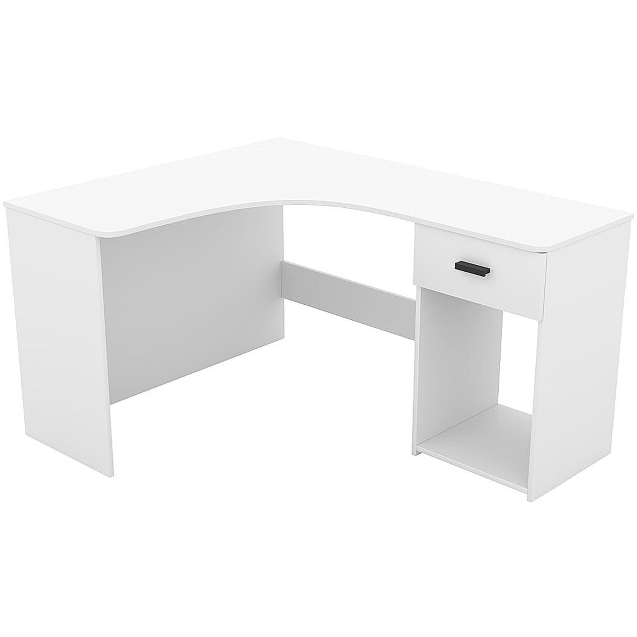 Rohový psací stůl CORNER 03 bílý