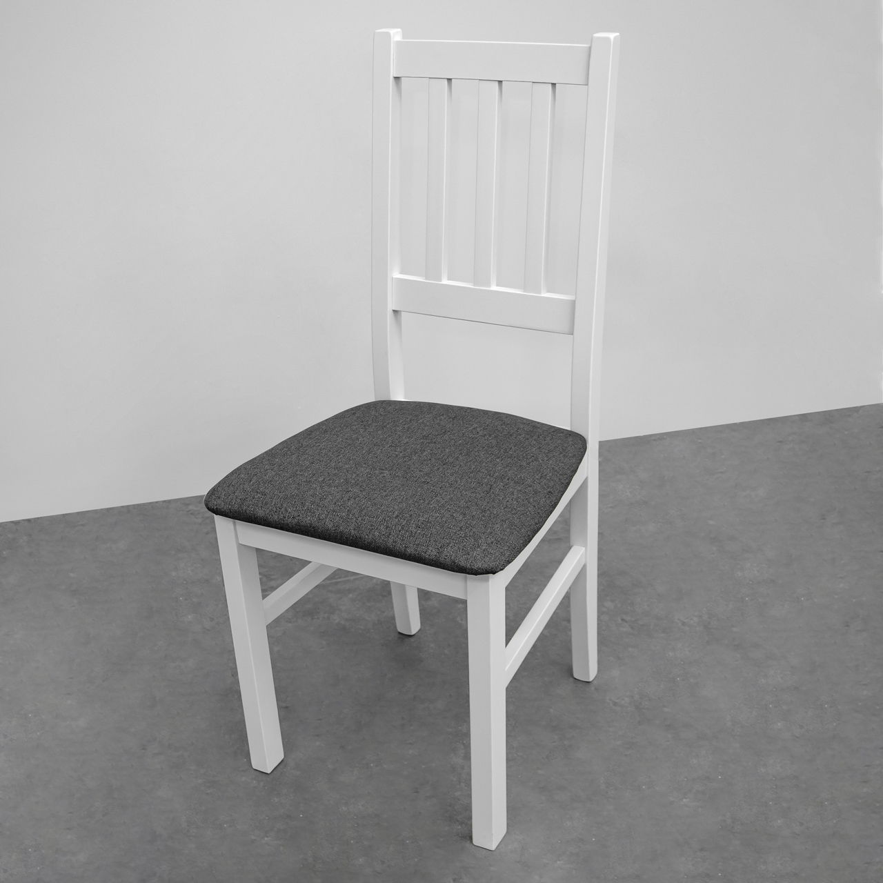 Bílá jídelní židle DK4 (8) VÝPRODEJ