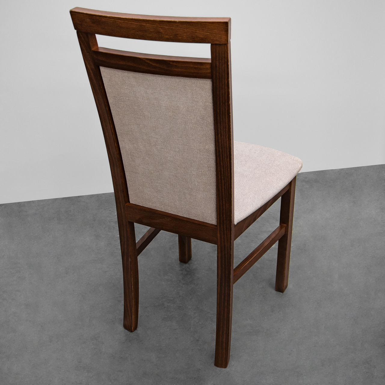 Čalouněná jídelní židle MILANO 5 ořech / (7) VÝPRODEJ