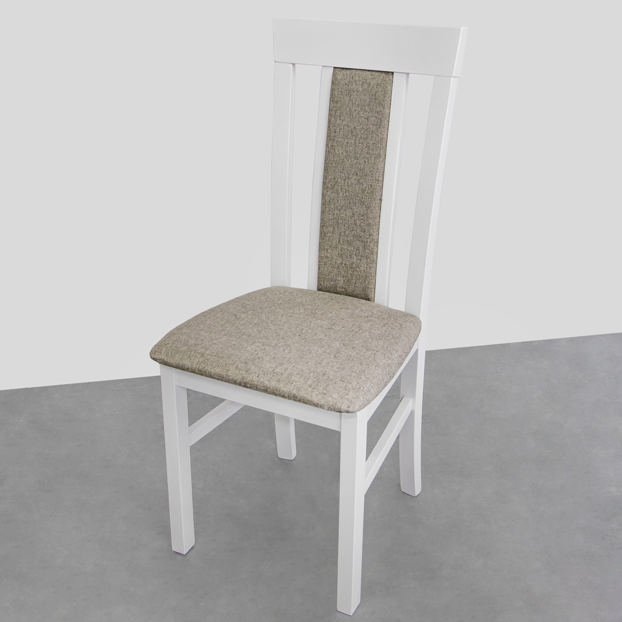 Bílá jídelní židle MILANO 8 (7x) VÝPRODEJ