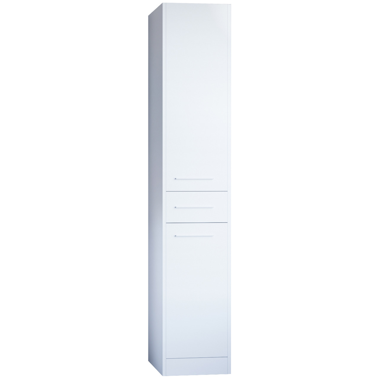 Koupelnová skříňka vysoká SLIM SL1 bílý laminát