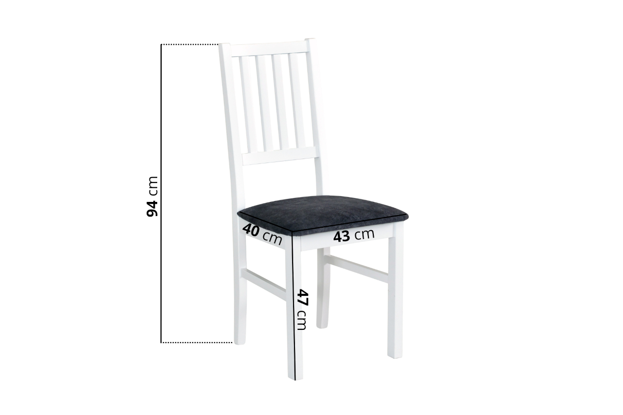 Židle NILO 7 bílý / 18B