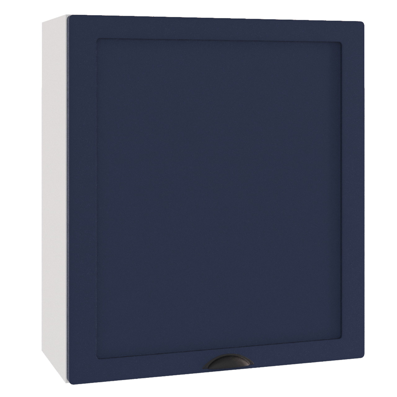 Závěsná skříňka s okapem ADELE W60/68 SLIM P/L námořnická modrá
