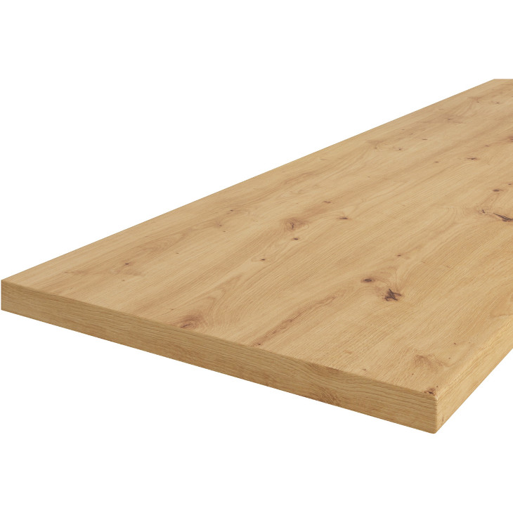 Kuchyňská deska z dubového dřeva o tloušťce 18 mm