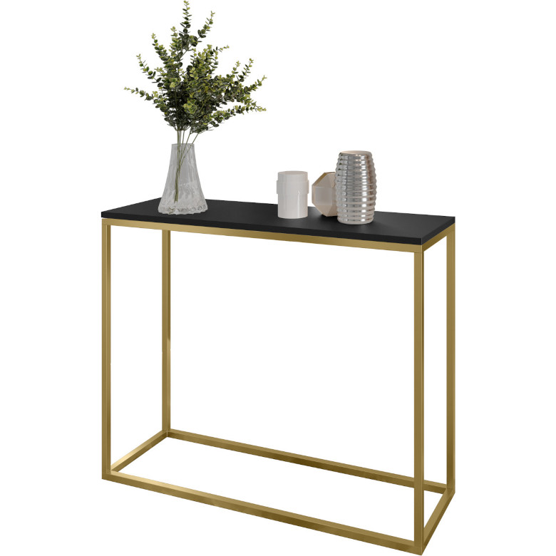 Konzole Aramis 80cm zlato-černá