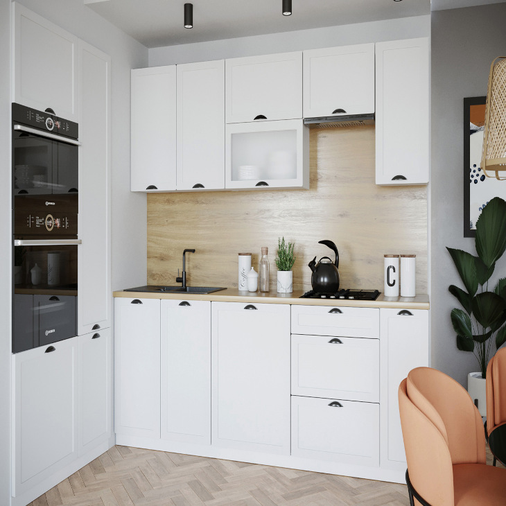 kuchyně adeline 1 bílá