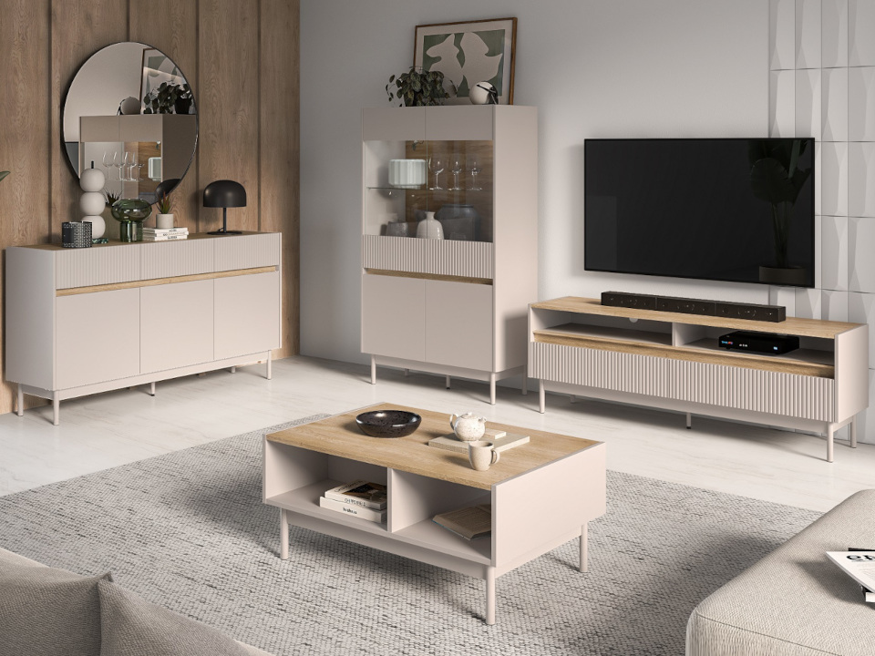 Nábytek do obývacího pokoje Ermite 1 Kszmir Cremona Oak