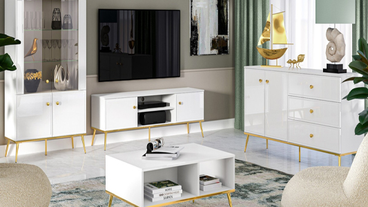 Zlaté akcenty v interiérech - jak zařídit prostor v okouzlujícím stylu?