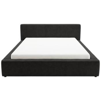 Lozko-tapicerowane-z-pojemnikiem-i-stelazem-metalowym-emporio-czarny5-2