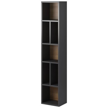 Závěsný regál DELTO TL88 dub grandson / antracit