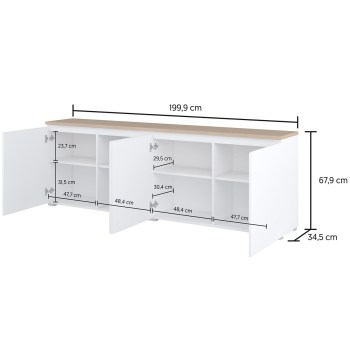 helvetia-komoda-MODO-247VOJ25-bialy-4